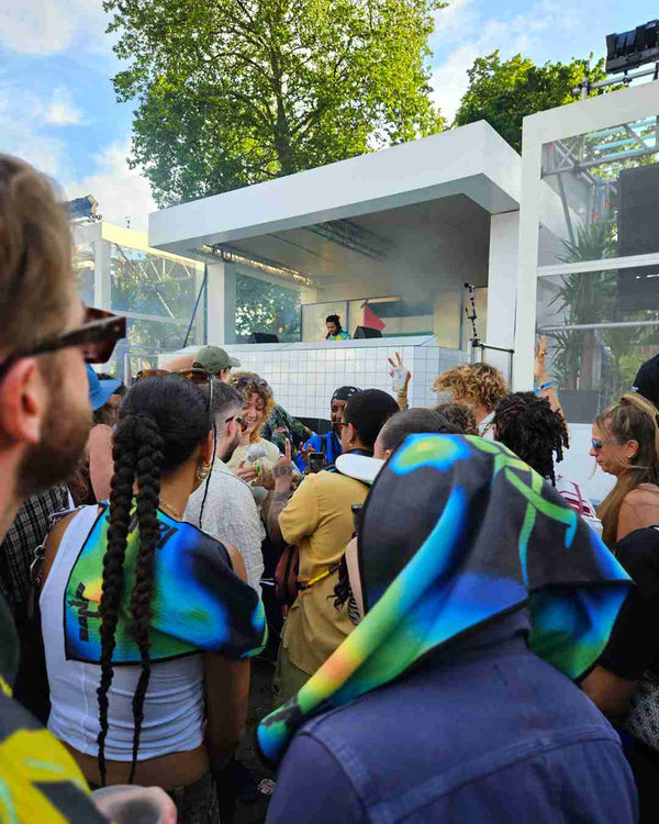 Custom printed towel packaging