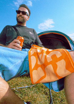 Custom towel design mockup